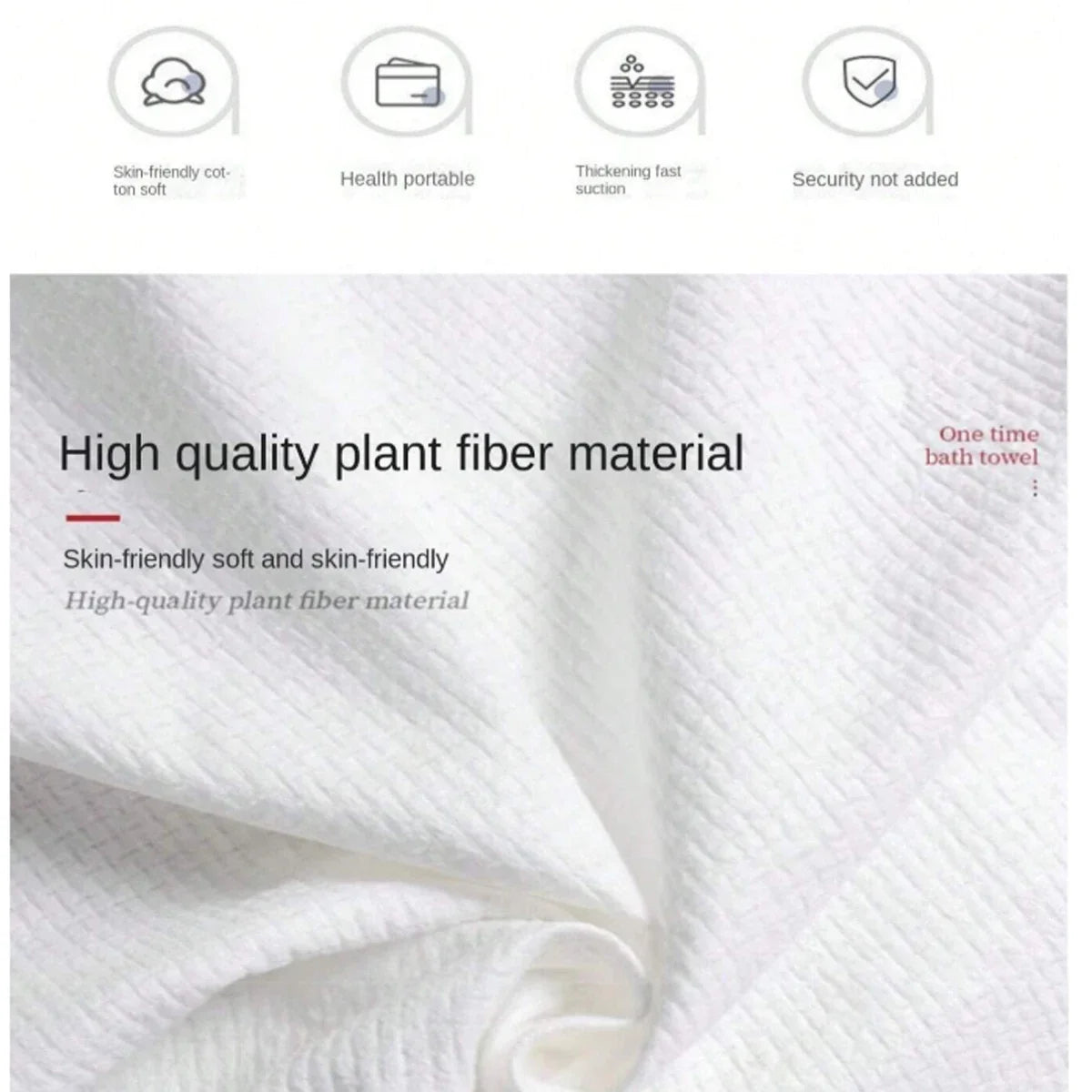 Disposable Compressed Towel – Thick, Lint-Free & Portable