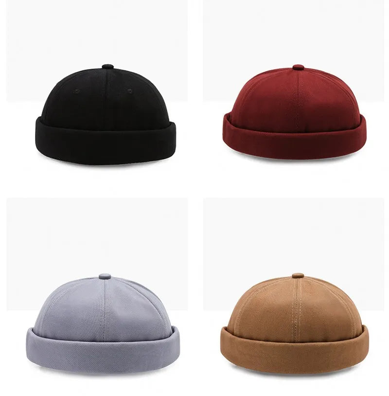 Brimless Docker Beanie Skullcap – Unisex Knit Cap