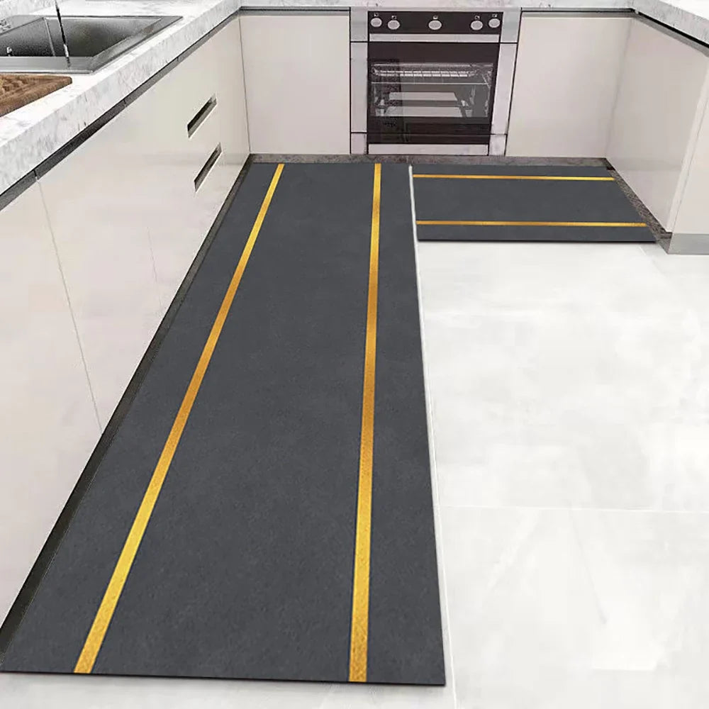 Non-Slip Kitchen Floor Mat – Soft Washable Rug for Kitchen, Bedroom & Hallway