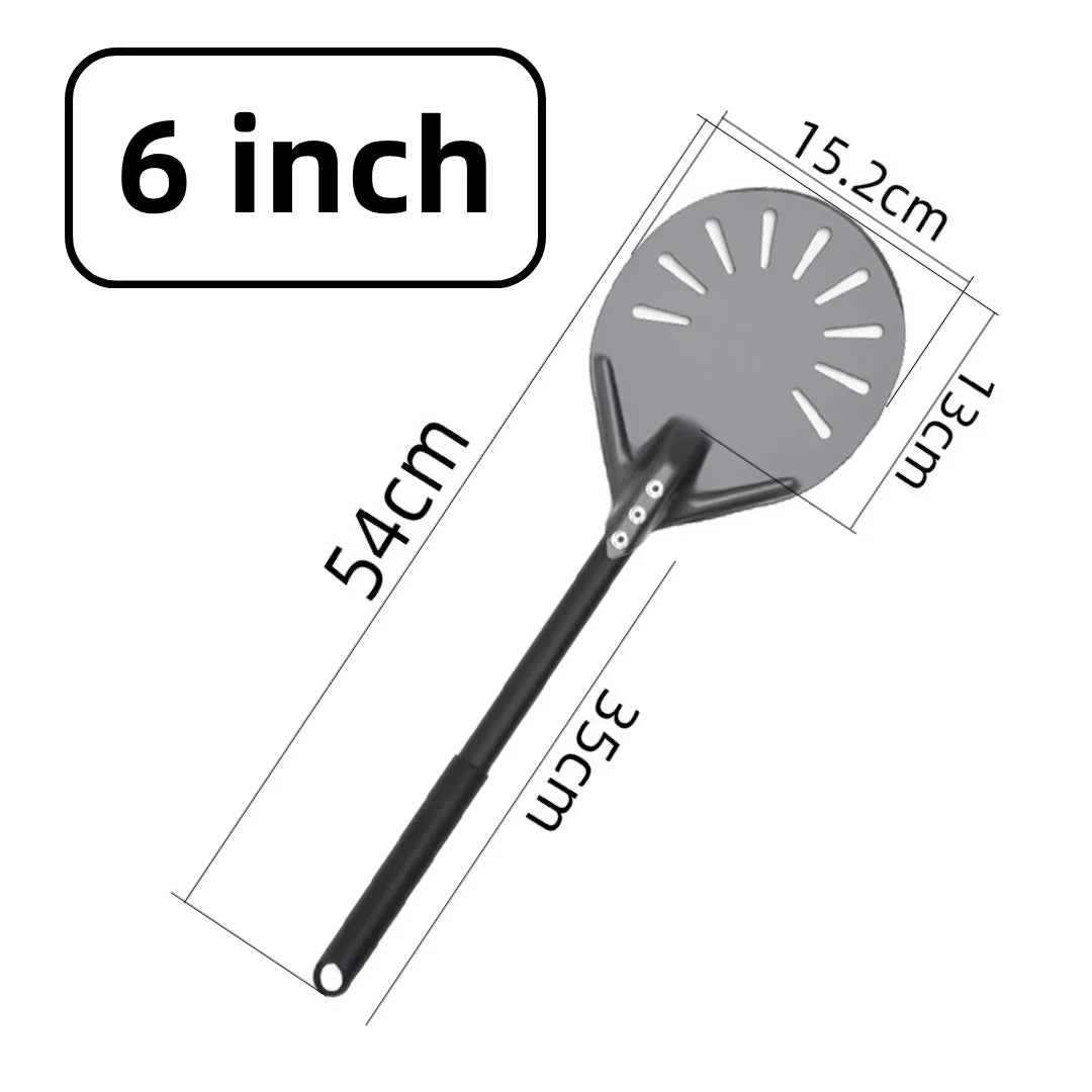 Aluminum Pizza Peel – Hard Anodized Bread Paddle for Oven Baking