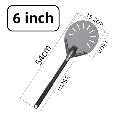 Aluminum Pizza Peel – Hard Anodized Bread Paddle for Oven Baking