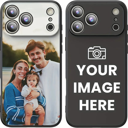 Custom Photo Frosted Soft Case for iPhone 17 16 15 14 13 12 11 Pro Max Mini SE X