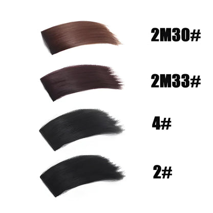 Hair Topper Pad Synthetic Straight Top Cover Hairpiece for Women