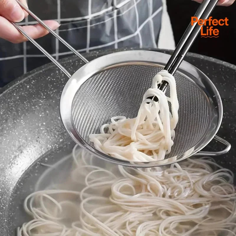 Stainless Steel Fine Mesh Strainer with Handle