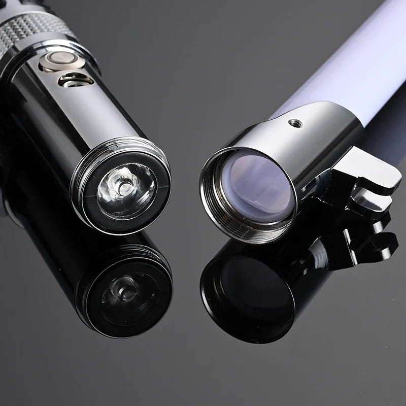 RGB Metal Lightsaber Toy – Light-Up Star Wars Style Sword