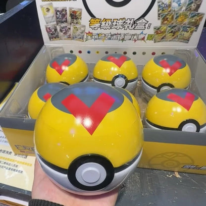 Pokemon Poke Ball Replica – Premium Gift Box with PTCG Chinese Cards