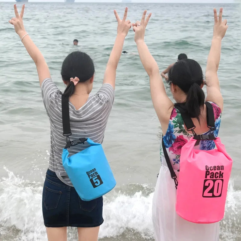 Waterproof Dry Bag 2L–30L – Ocean Pack for Outdoor Sports