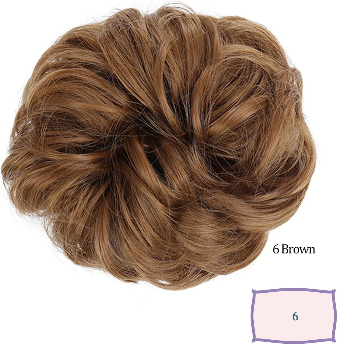 Messy Bun Hair Scrunchie – Synthetic Chignon Updo Hairpiece