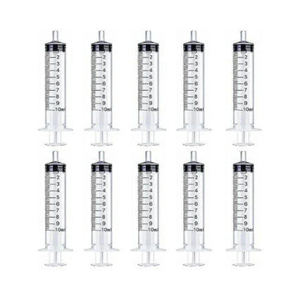 Plastic Measuring Syringes – Reusable 1ml–10ml for Hydroponics & Kitchen