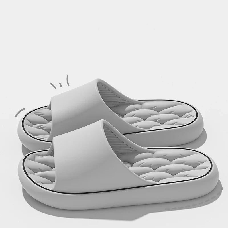 EVA Cloud Slide Slippers – Thick Cushion Non-Slip Indoor Shoes