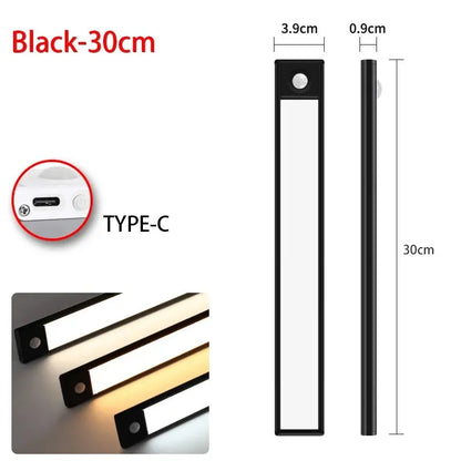 Under Cabinet LED Motion Sensor Light USB Rechargeable – 3 Color Modes