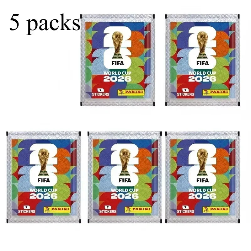 Panini FIFA World Cup 2026 Official Sticker Collection Box Sealed Packs Football Collectibles