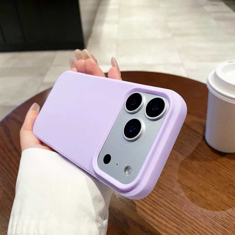 Candy Color Silicone iPhone Case – Matte Soft TPU Cover