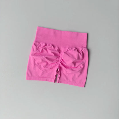 Ruched Butt Lift Yoga Shorts – High Waist Women's Workout Shorts