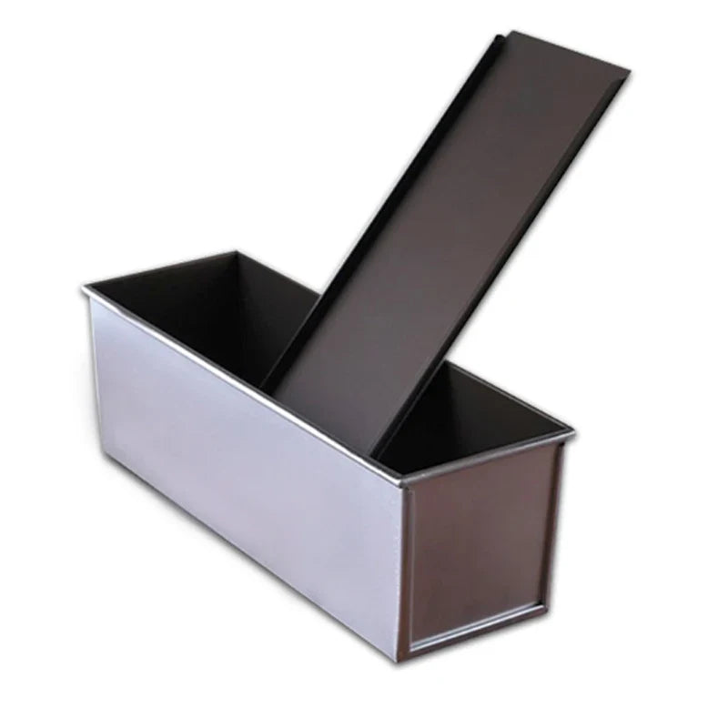 Non-Stick Bread Loaf Pan with Lid – Aluminum Alloy Toast Box