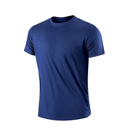 Men's Quick-Dry T-Shirt – Loose Fit Breathable Running & Sports Tee