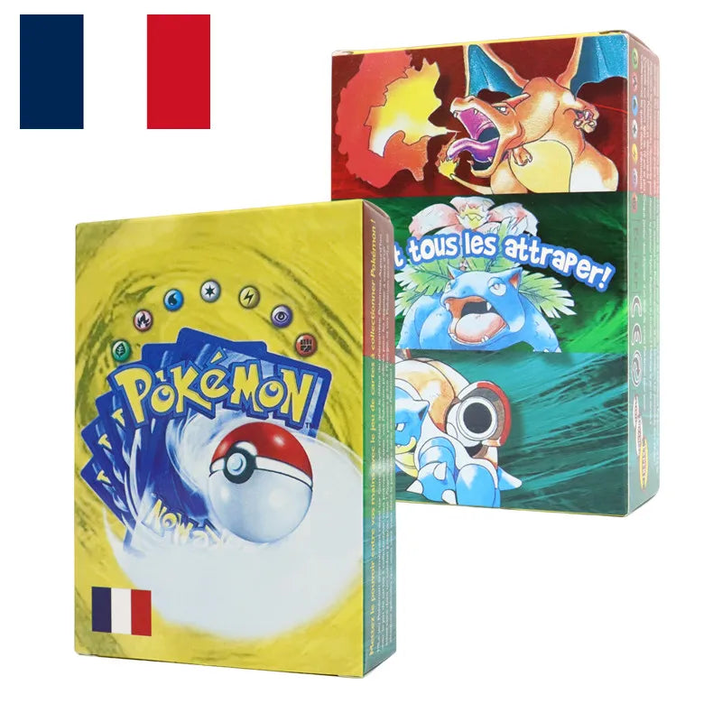 1996 French 1st Edition Pokemon Card Set 151 Pcs – Charizard Pikachu Mewtwo