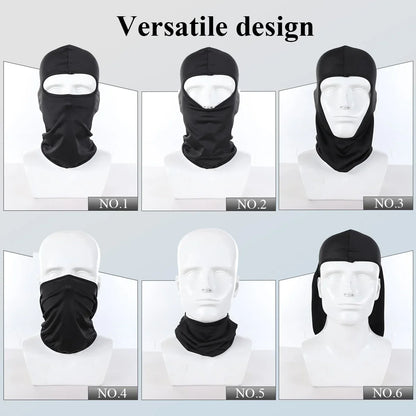 Balaclava Full Face Mask – Quick-Dry Cycling Helmet Liner