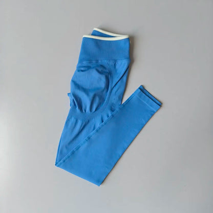 Women's Seamless High-Waist Tummy Control Yoga Leggings