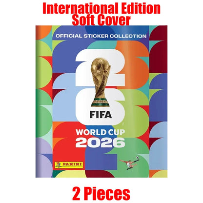 Panini FIFA World Cup 2026 Sticker Album Genuine Trading Cards Collectible Gift