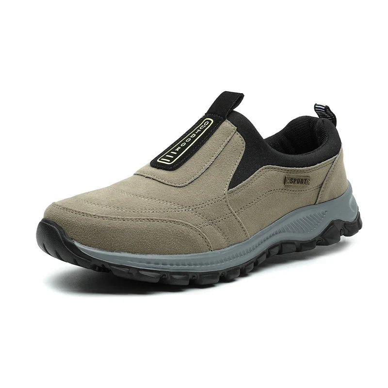 Men's Slip-On Outdoor Sneakers – Lightweight Anti-Slip Walking Shoes