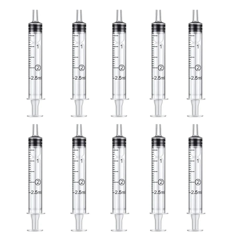 Plastic Measuring Syringes – Reusable 1ml–10ml for Hydroponics & Kitchen