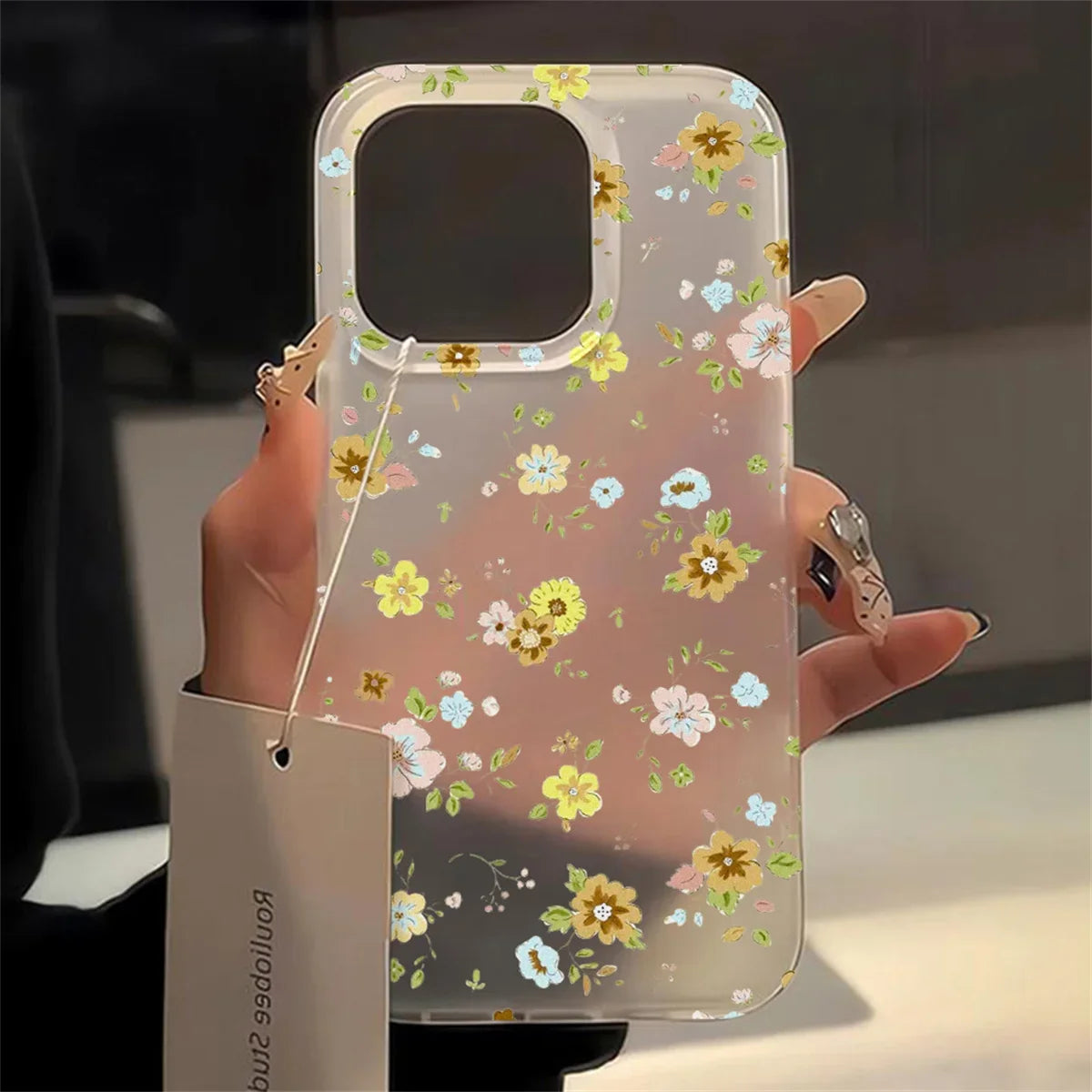 iPhone Case Transparent Matte Shockproof Cover for iPhone 11–18 Pro Max