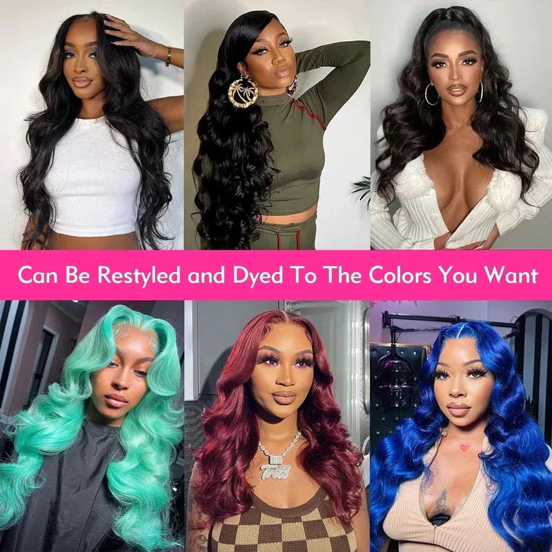 Body Wave Lace Front Wig – Raw Peruvian Human Hair 250 Density