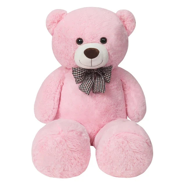 Giant Teddy Bear Plush Toy 41.3in – Super Soft Hugging Pillow Bear