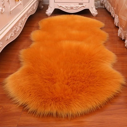 Faux Sheepskin Shaggy Rug – Fluffy Soft Area Mat for Bedroom