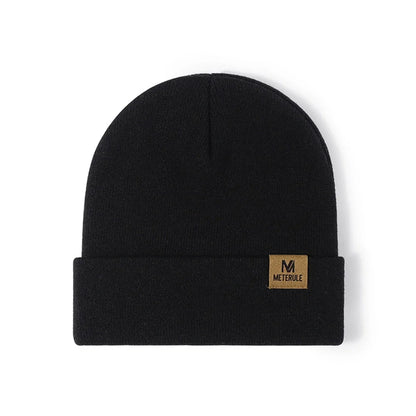 Knit Cuffed Beanie – Winter Warm Hat for Men & Women