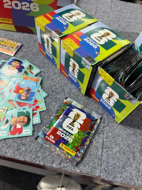 Panini FIFA World Cup 2026 Official Sticker Collection Box Sealed Packs Wholesale Football Collectibles