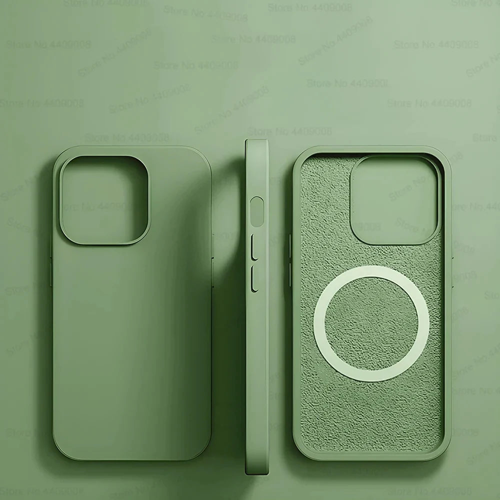 Liquid Silicone MagSafe iPhone Case – iPhone 11 to 15 Series