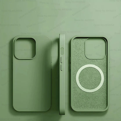 Liquid Silicone MagSafe iPhone Case – iPhone 11 to 15 Series