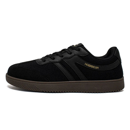 Hobibear Wide Toe Box Sneakers – Minimalist Lace-Up Casual Walking Shoes