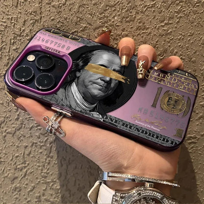 Dollar Bill Print iPhone Case – Matte Hard PC Shockproof Cover