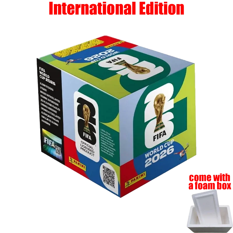 Panini FIFA World Cup 2026 Sticker Album Genuine Trading Cards Collectible Gift