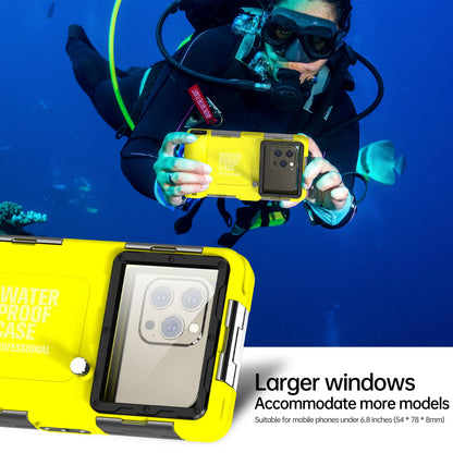 Waterproof Diving Phone Case – Universal Fit Up to 6.9 Inch