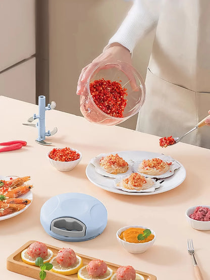 Manual Garlic Chopper & Vegetable Mincer – Pull String