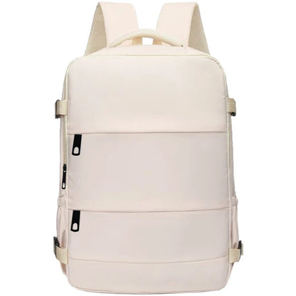 Multi-Pocket Lightweight Backpack with Adjustable Straps