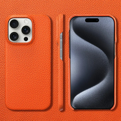 Genuine Leather MagSafe Case for iPhone 15 & 16 Series