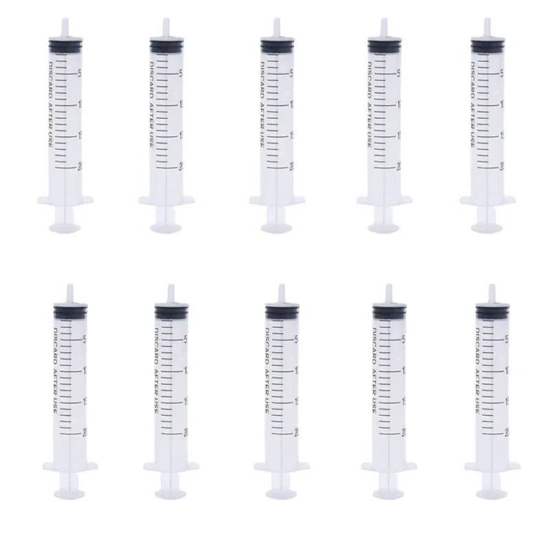 Plastic Measuring Syringes – Reusable 1ml–10ml for Hydroponics & Kitchen