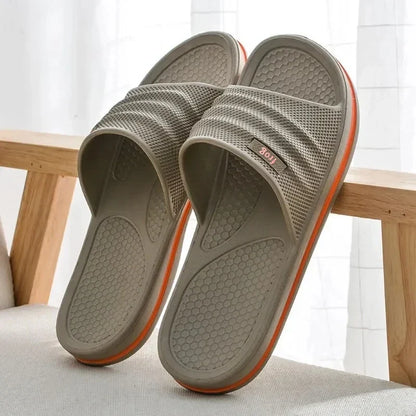 Men's EVA Bathroom Slippers – Soft Non-Slip Indoor House Shoes