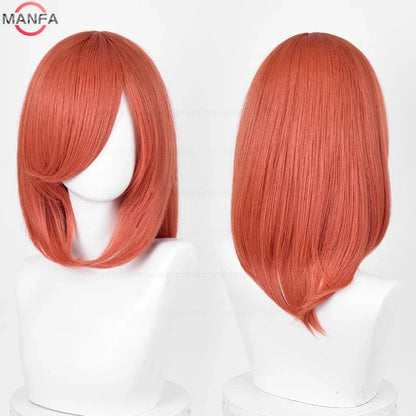 Anime Cosplay Wig - 40cm Medium Straight Wig with Bangs