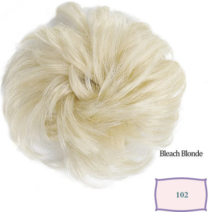 Messy Bun Hair Scrunchie – Synthetic Chignon Updo Hairpiece