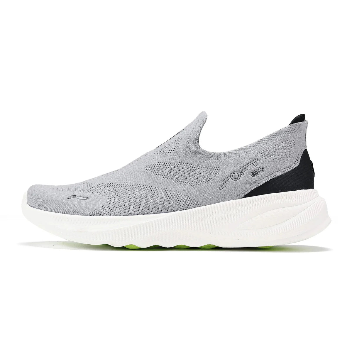 Slip-On Walking Shoes – Li-Ning Soft Go 2 Men's Knit Sneakers
