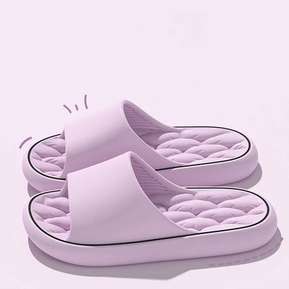 EVA Cloud Slide Slippers – Thick Cushion Non-Slip Indoor Shoes