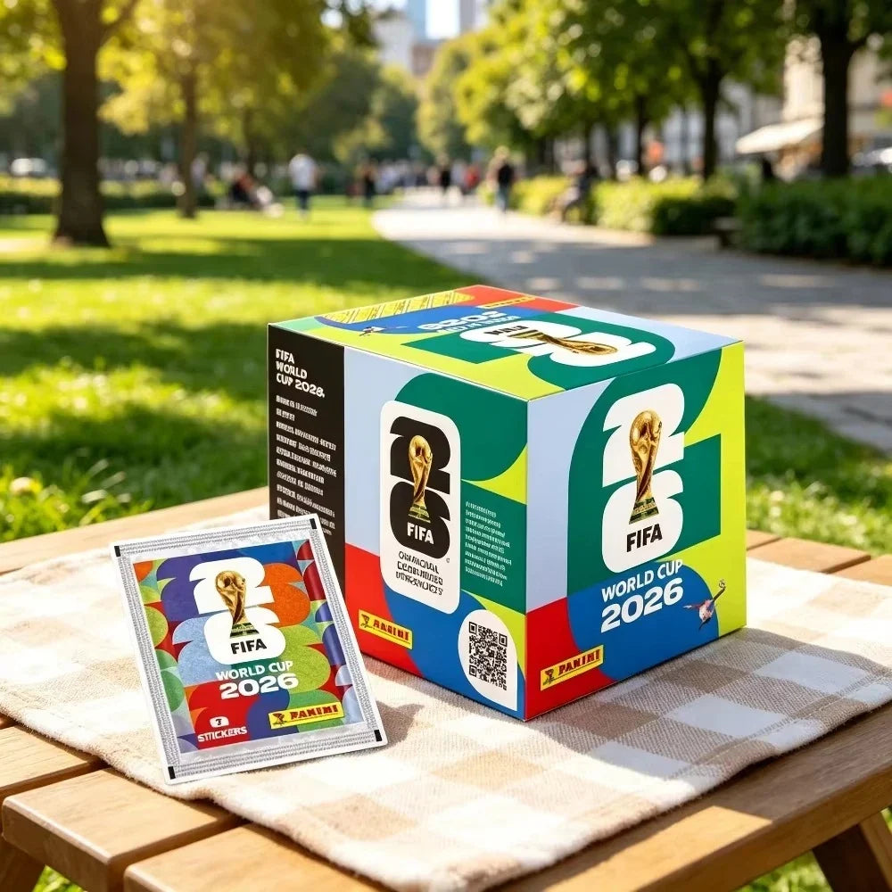 Panini FIFA World Cup 2026 Official Sticker Collection Box Sealed Packs Wholesale Football Collectibles
