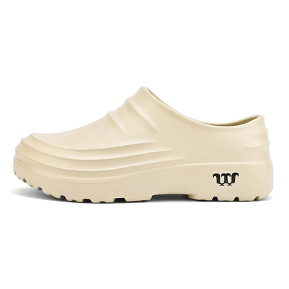 Men’s Waterproof Non Slip Chef Clogs Garden & Beach Shoes Size 36–48