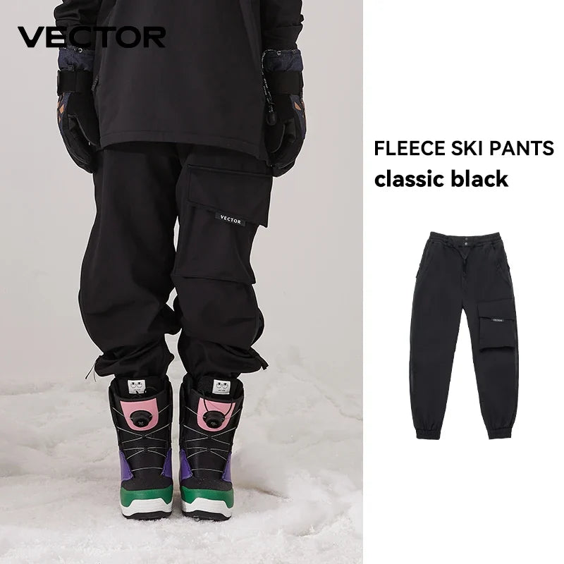 Ski Jacket & Pants Set – Waterproof Windproof Winter Ski Suit for Men & Women